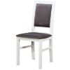 Obrazek Zestaw stół i krzesła Juliusz 1+6 st28 140x80+40 +W98 biały/grafit	