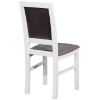 Obrazek Zestaw stół i krzesła Juliusz 1+6 st28 140x80+40 +W98 biały/grafit	
