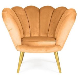 Obrazek Fotel Tristan Bluvel 68/złote