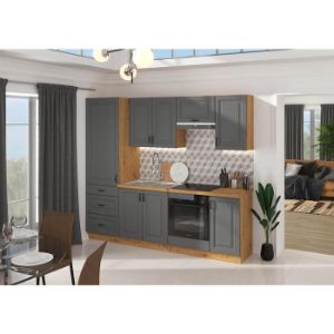 Obrazek Szafka kuchenna Stilo dustgrey/artisan 80g/90 2f