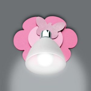 Obrazek Lampa Kwiatek K1 Z-20 Różowa K1