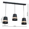 Obrazek Lampa Venezia Black MLP5451 LW3 