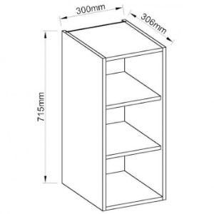 Obrazek Szafka kuchenna Vigo dąb lancelot 30G-72 OTW