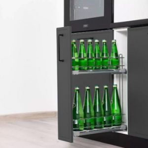 Obrazek Szafka Kuchenna Emily D40SŁ 2133 PL 2FR czarny groszek