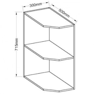 Obrazek Szafka do kuchni Zak BB  Grey Karmen Rose,Bianka