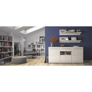 Obrazek Szafka RTV Piano TV135-1K2F/PN-71/KA/71 beige