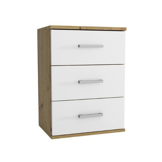 Obrazek Szafka nocna Goda III 3S artisan/biały