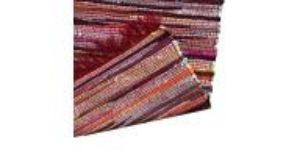 Obrazek Dywan bawełniany Chindi 0.8/1.5 Cr-606 red multi