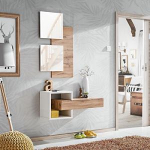 Obrazek Garderoba Easy II wotan/biały