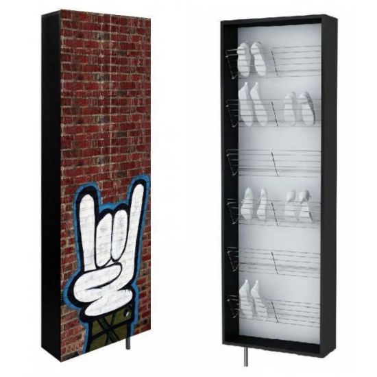 Obrazek Szafa na buty Cegła