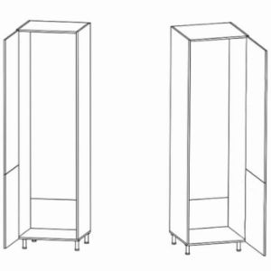 Obrazek Szafka kuchenna Prowansja D60ZL sosna andersen