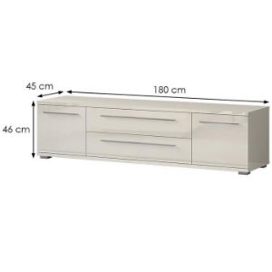 Obrazek Szafka RTV Piano TV180-2K2FV/PN-71/KA/71 beige