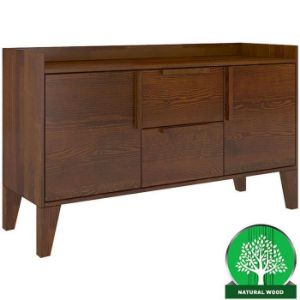 Obrazek Komoda Drewniana Sosnowa Skandica Agava Orzech