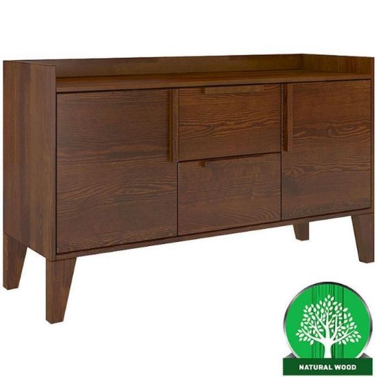 Obrazek Komoda Drewniana Sosnowa Skandica Agava Orzech