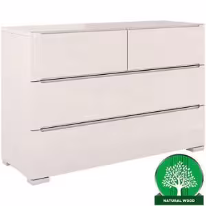Obrazek Komoda Drewniana Bukowa 4s Skandica Sparta Biała
