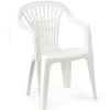 Obrazek Krzesło ogrodowe plastikowe Scilla białe