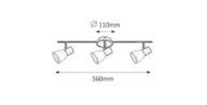 Obrazek Lampa Ati 5978 LS3 czarny