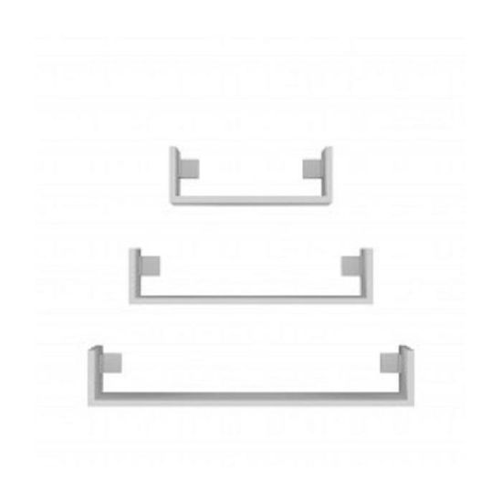 Obrazek Zestaw 3 półek Apolia biały