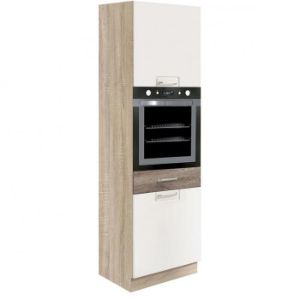 Obrazek Szafka kuchenna Econo 20D Sonoma/Biały/San Remo