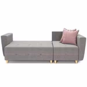 Obrazek Narożnik Grey Enzo 161+152 drewno naturalne prawostronny