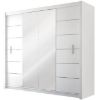 Obrazek Szafa Lizbona 2 203 cm biały/lustro