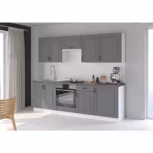 Obrazek Szafka kuchenna Stilo dustgrey/biały 80d 2f bb