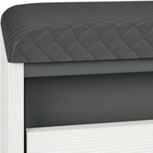 Obrazek Szafka na buty siedzisko 47X70 HYGA02 sosna śnieżna