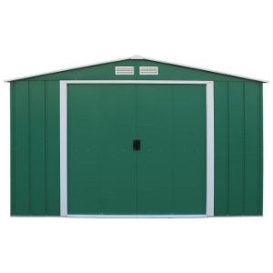 Obrazek Metalowy domek ogrodowy 3627x3221x1961 zielony