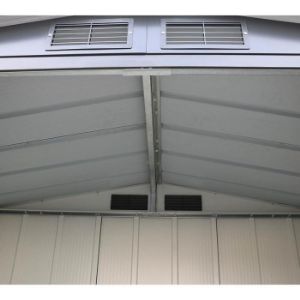 Obrazek Metalowy domek ogrodowy 3627x3221x1961 zielony