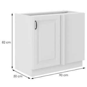 Obrazek Szafka kuchenna STILO biały mat/biały 105 nd 1f bb