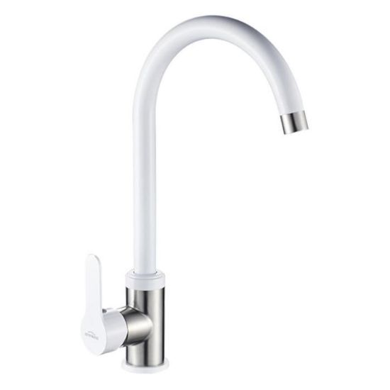 Obrazek Bateria Zlewozmywakowa Iron Biała 