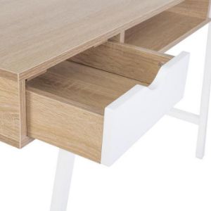 Obrazek Biurko Nordic sonoma/biały