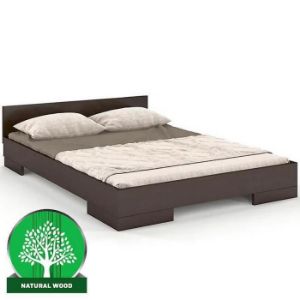 Obrazek Łóżko drewniane bukowe Skandica Spectrum niskie 90x200 palisander