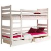 Obrazek Łóżko piętrowe Darek 190x80 sosna biała
