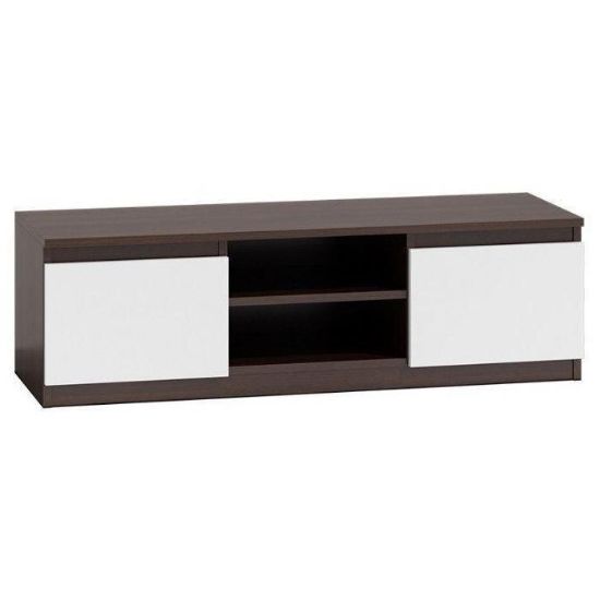 Obrazek Szafka RTV Tula wenge/biały