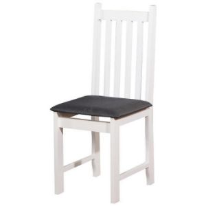 Obrazek Zestaw stół i krzesła Heron 1+6 st28 140x80+40 +W77 biały