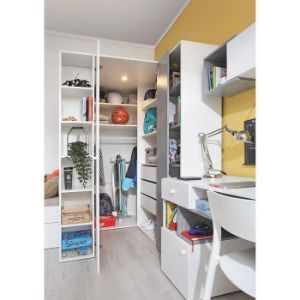 Obrazek Szafa Sigma Si1 Biały Lux/Beton