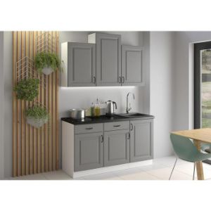 Obrazek Szafka kuchenna Stilo dustgrey/biały 30g/72 1f