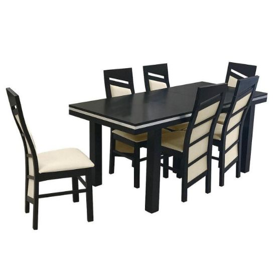 Obrazek Zestaw stół i krzesła Bond 1+6 ST608 KR607 BR2441 berge2