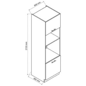 Obrazek Szafka kuchenna Max D60pk Mv 2133 Pl butelkowa zieleń