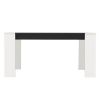 Obrazek Stół Cremona TS 155x90 biały/czarny 11008805