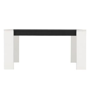 Obrazek Stół Cremona TS 155x90 biały/czarny 11008805