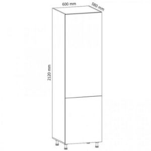 Obrazek Szafka kuchenna Gardena D60R grey