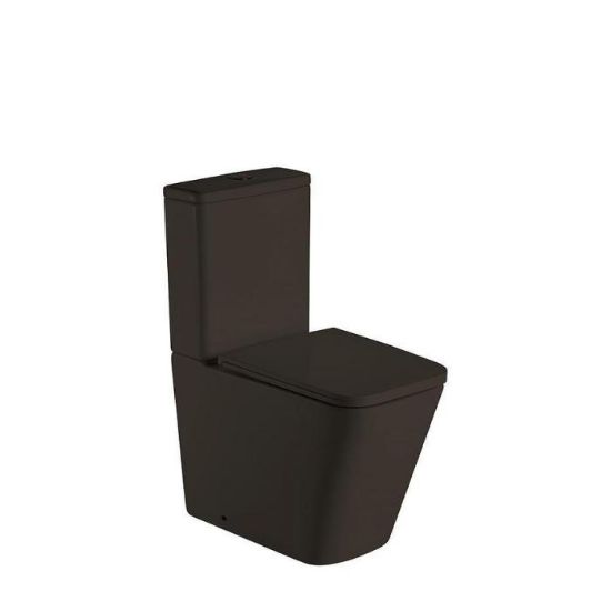 Obrazek Kompakt bezkołnierzowy Megan Black z deską wolnoopadającą