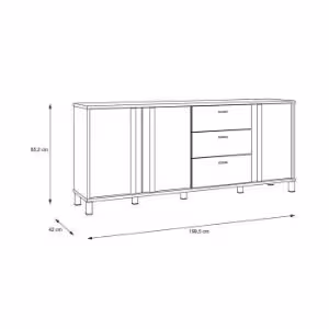 Obrazek Komoda Hayato HYTK241L