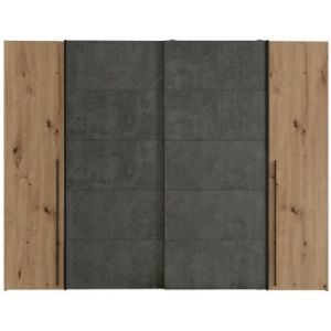 Obrazek Szafa Narago 270 cm Dąb Artisan/Beton