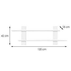 Obrazek Półka Cezar 24 Biały