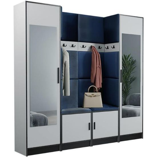 Obrazek Garderoba Roj 18 biała + Kronos 09 niebieska