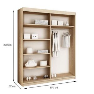 Obrazek Szafa Top 18 150 Biały 