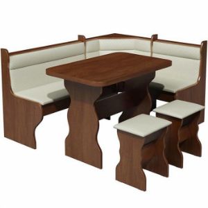 Obrazek Narożnik kuchenny Merkury II orzech Eko jasne